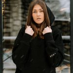 KAUR Black Hoodie