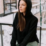 KAUR Black Hoodie