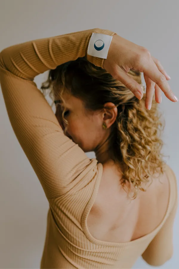 'Hot at Home' Open Back Shirt in Nude