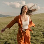 Summer Sunset Linen Kimono - Image 7