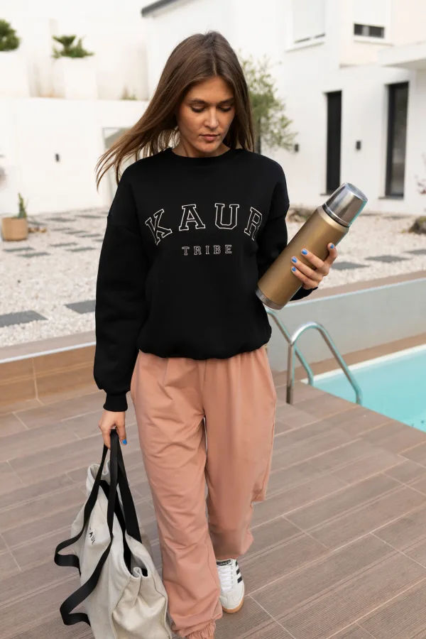 Tribe Sweatshirt in Black