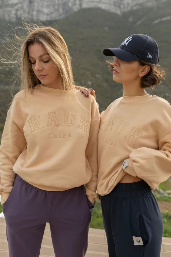 Tribe Sweatshirt in Beige