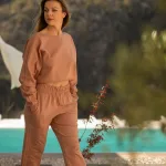 'Fierce' Sweatpants in Nude 3.0 - Image 9