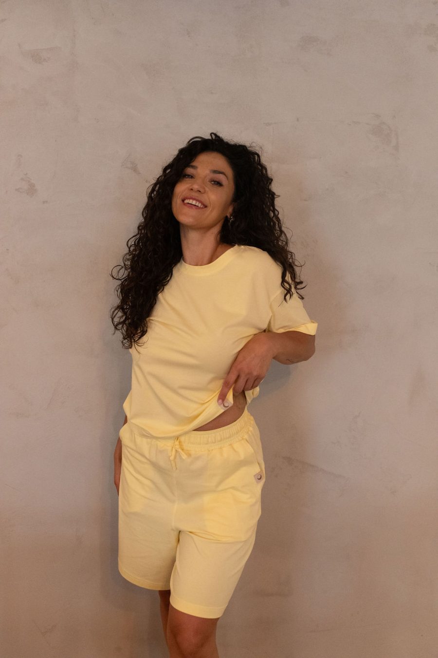 SYL Butter Yellow Shorts - Image 3