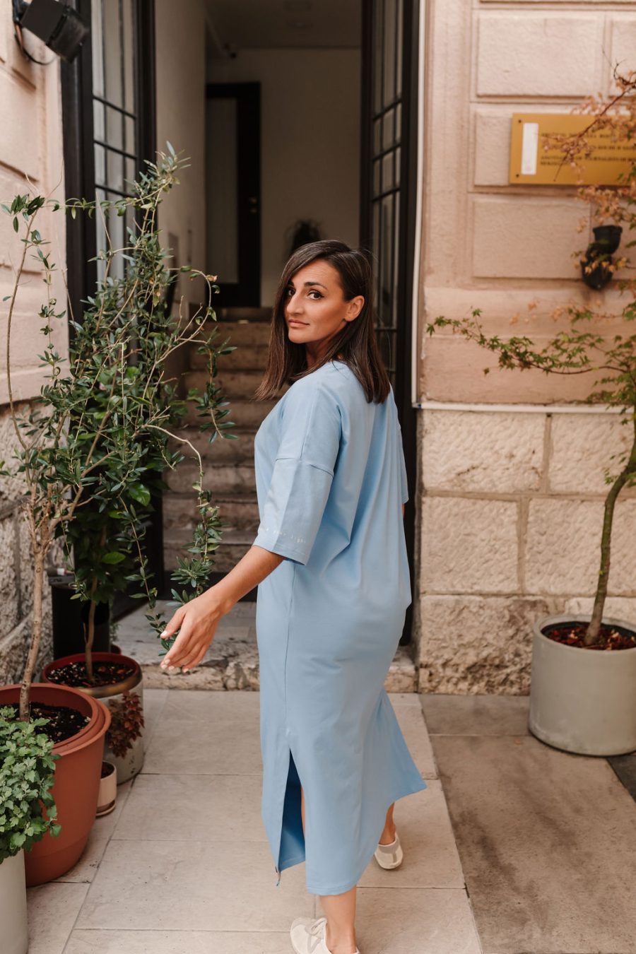 SYL Dress in Sky Blue - Image 4