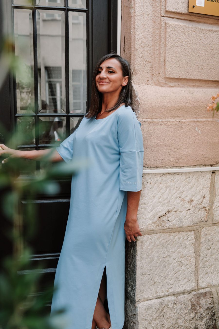 SYL Dress in Sky Blue - Image 2