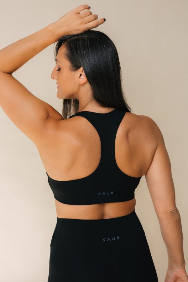 Movement X Top in Bold Black