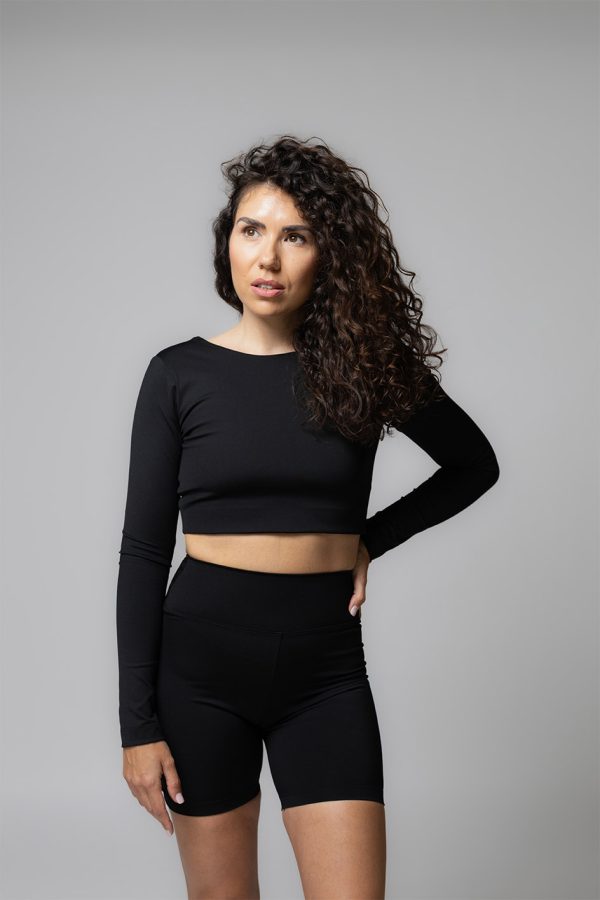 Movement Shorts in Bold Black