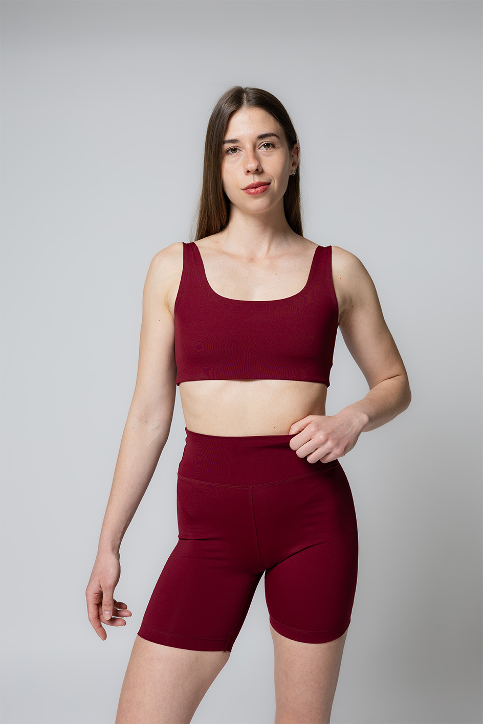 Movement Shorts in Burgundy - Image 11