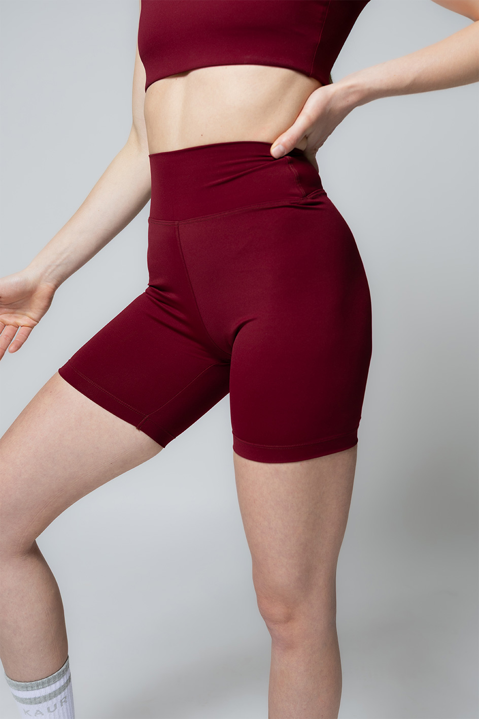 Movement Shorts in Burgundy - Image 8