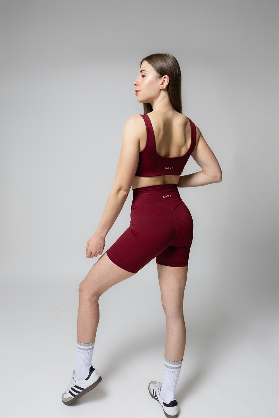 Movement Shorts in Burgundy - Image 4